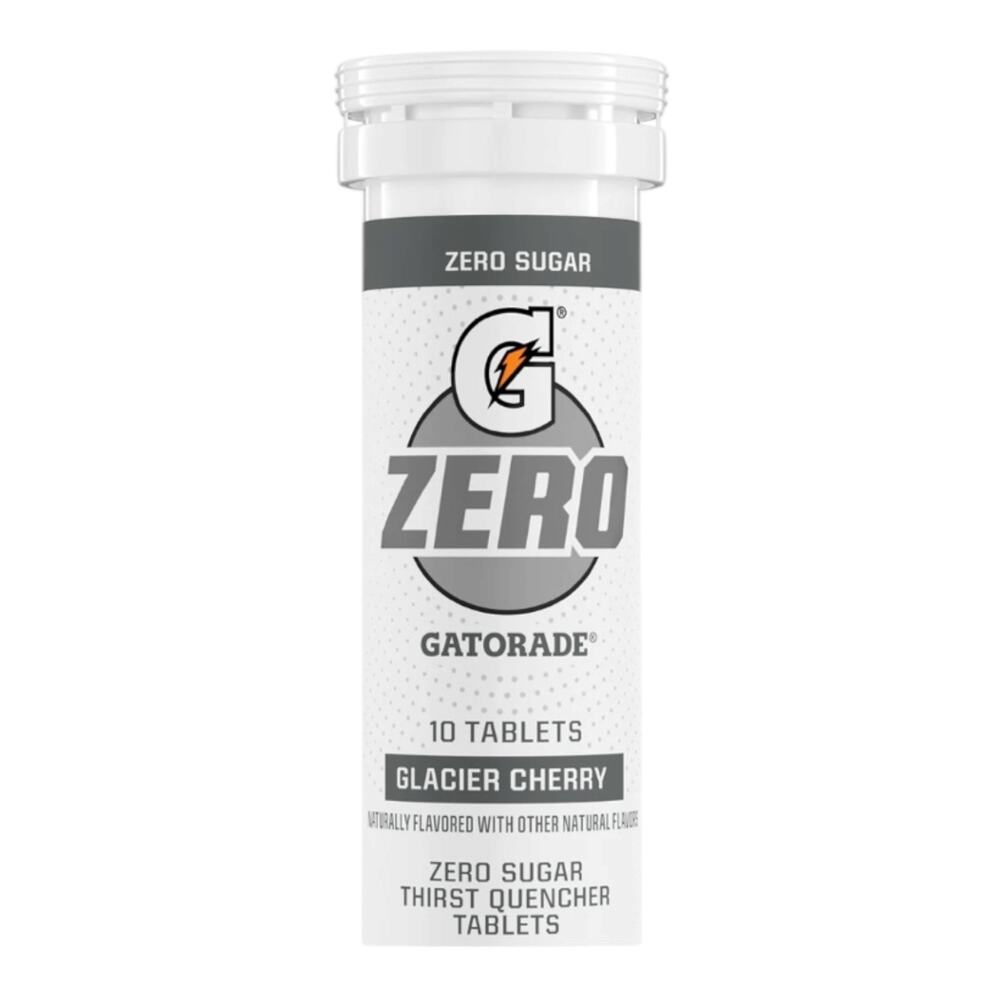 Gatorade Zero Tablets (3) Tubes - Glacier Cherry